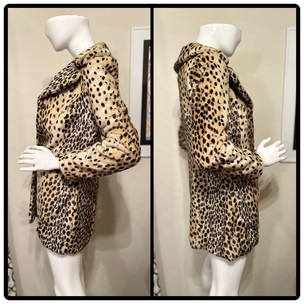Guess leopard print coat - Picture 5 of 11